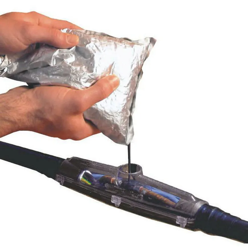 Verbindingsgietmof 7-26 mm - compleet inclusief giethars