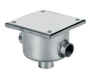 AstralPool RVS aansluitdoos - 2 aansluitingen M25 en 3/4'' binnendraad