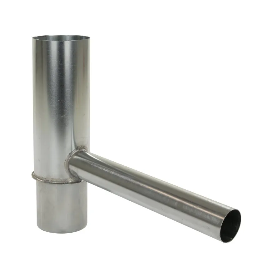 Zinken regentonvuller 80 mm (mof/verjongd spie)