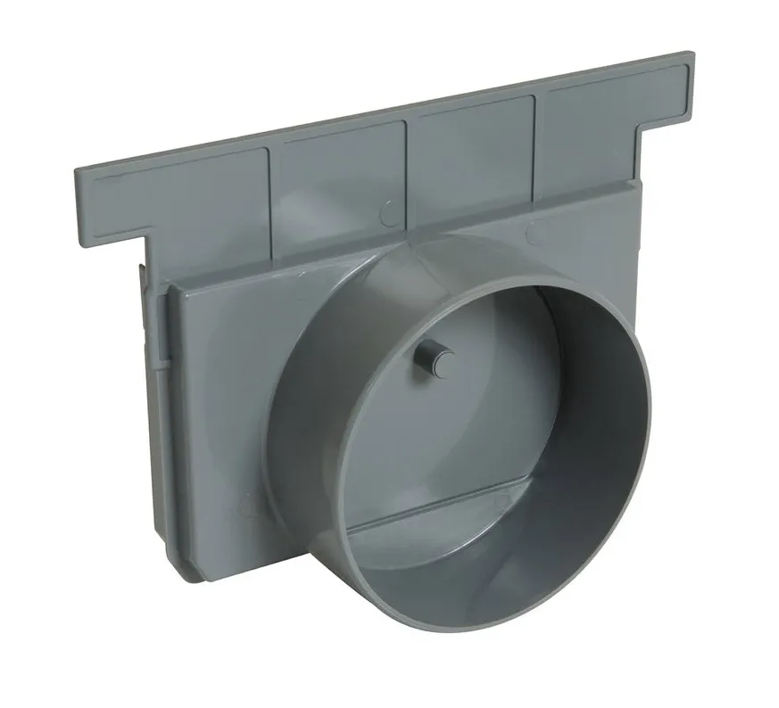 Nicoll eindkap Connecto 200 | 125 mm uitloop