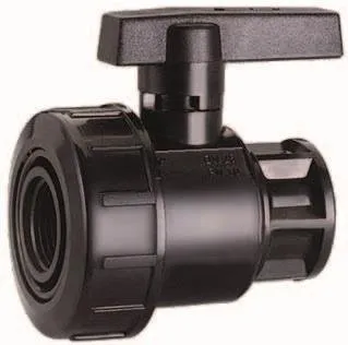 PP kogelkraan 1 1/2'' x 1 1/2''