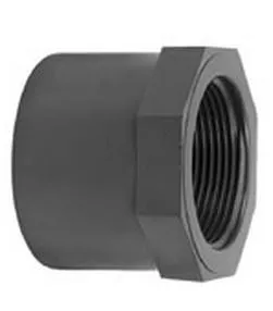 VDL PVC verloopring achtkant lijm 32 mm x 3/4'' PN16