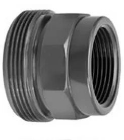 VDL PVC 2 3/4'' x 2'' draadeind buitendraad x binnendraad