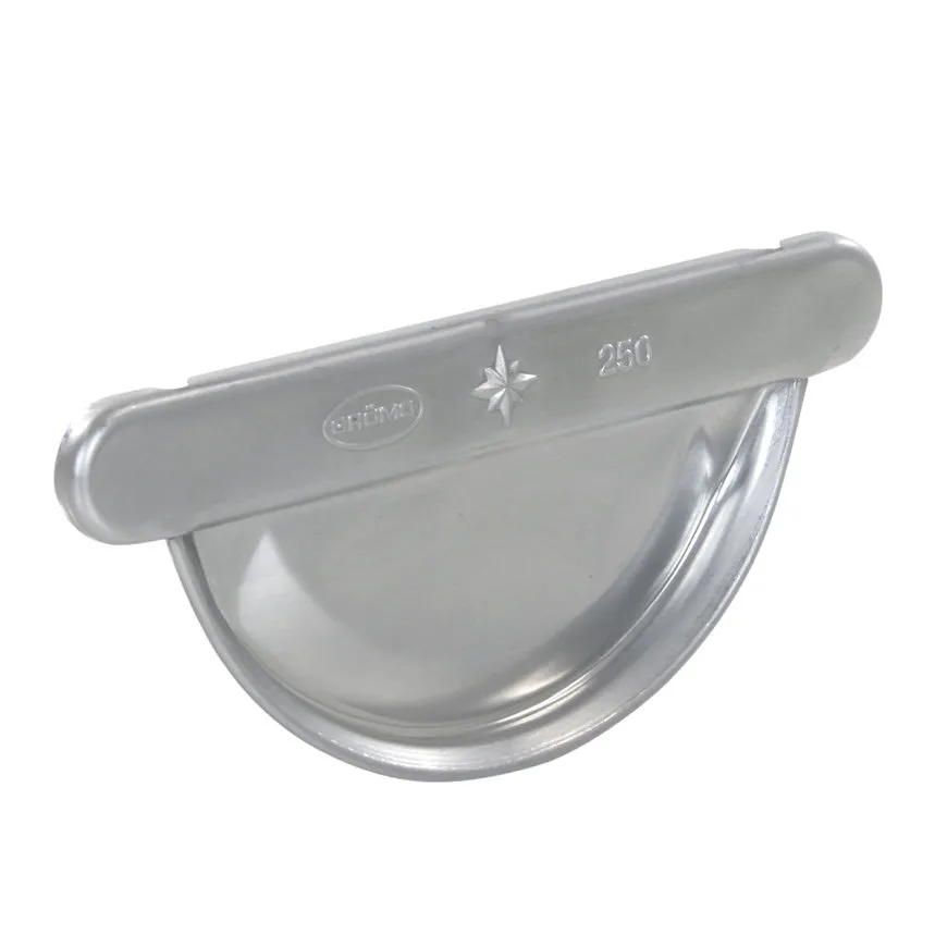 Zinken mastgoot eindstuk M250, 105 mm, NTZ