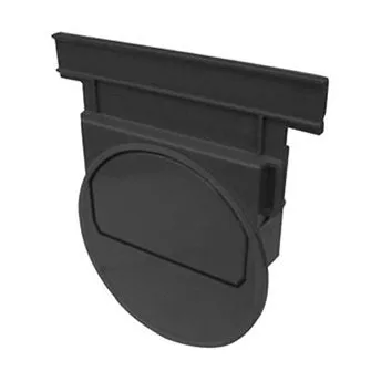 Nicoll kopschot lijngoot Connecto 100, zwart