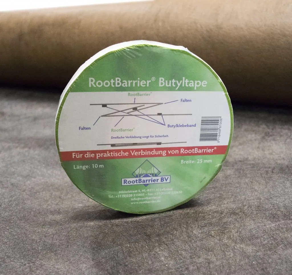 Butyltape P10MS - dubbelzijdig klevend L = 35 m