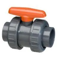 VDL PVC kogelkraan 25 mm dubbele wartel