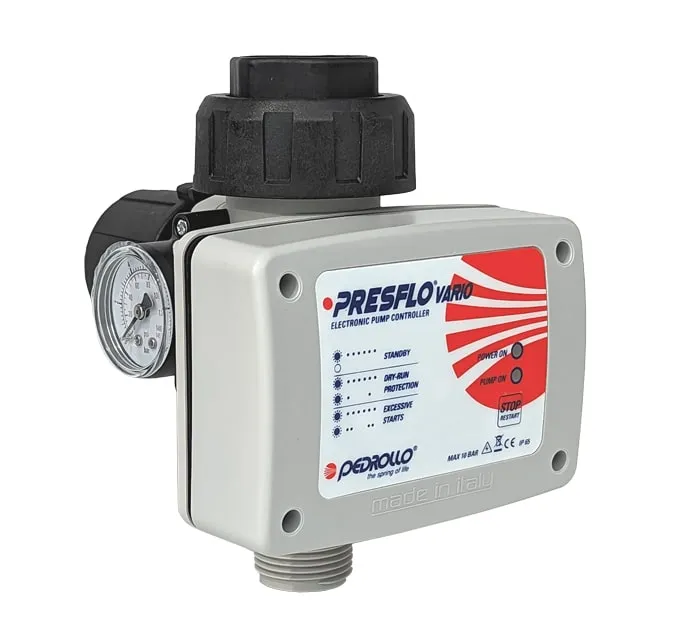 Pedrollo Presflo Vario PFV16 - 2 pk / 1,5 kW | met manometer