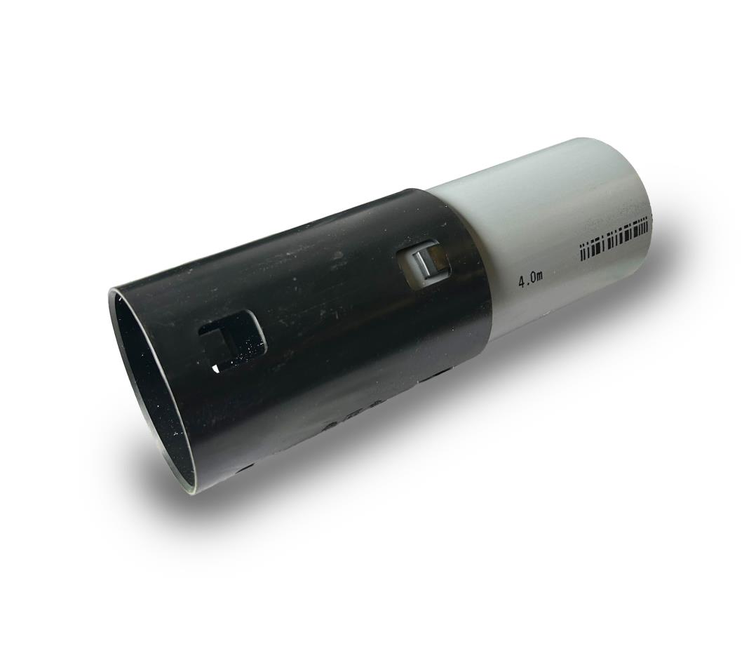 Drainage verloopstuk 80 x 80 mm (DRAIN/PVC)