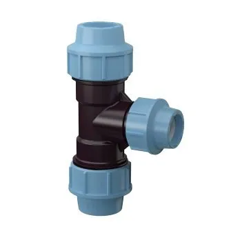 Tyleen verloop T-stuk 20 x 25 x 20 mm, Unidelta