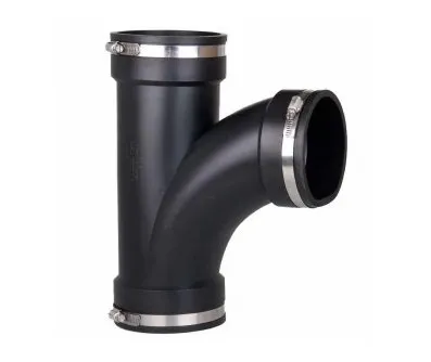 Flexibele T-stuk 90 mm / 3" - bereik 82-90 mm