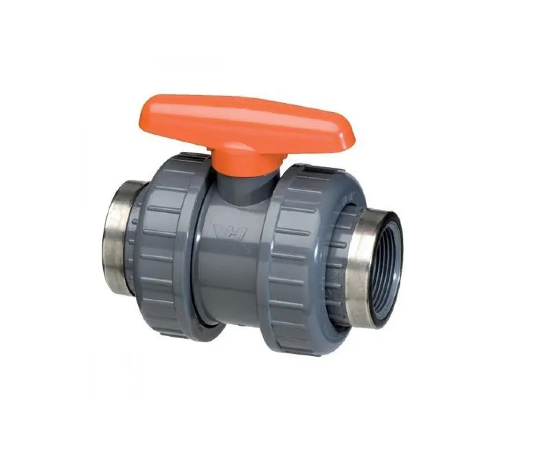 VDL PVC kogelkraan 1 1/4" - 2 x wartel binnendraad