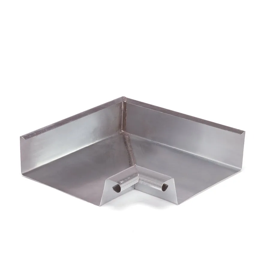 Zinken bakgoot binnenhoek 90° B30, 120 mm, NTZ