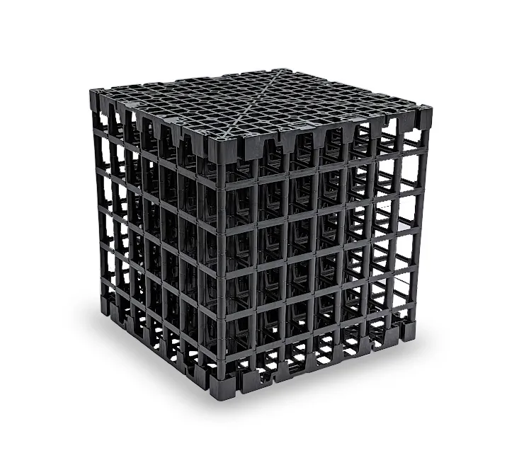 Infiltratiekrat 150 liter zwaar kaal - 60 x 60 x 40 cm | Nieuw model