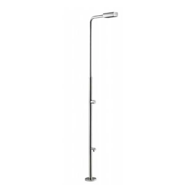 AstralPool Angel buitendouche gepolijst RVS-304 - 43 mm buis met extra kraan