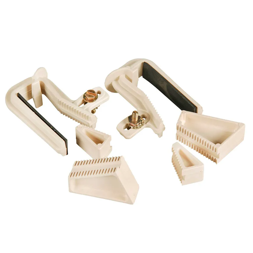 PVC mastgoot montagehaak golfplaat/damwand 70 mm, Zand, Nicoll