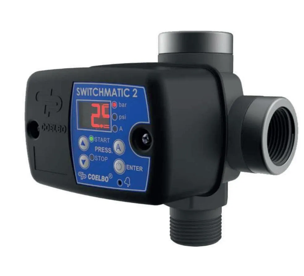 Coelbo Switchmatic 2, T-kit, drukschakelaar 230V, max. 2,2 kW | 3 PK