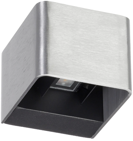 Suslight Sus Square Aluminium LED wandlamp 230V