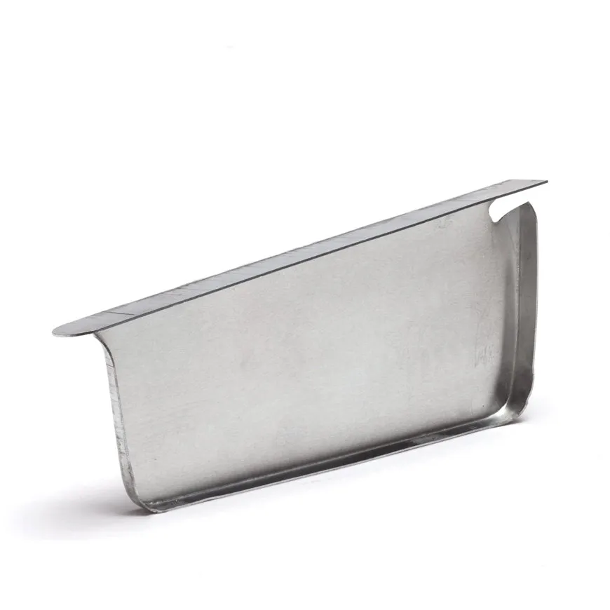 Zinken bakgoot expansie eindstuk links B37, 162 mm, NTZ