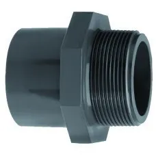 VDL PVC puntstuk zes-achtkant 25 x 32 x 3/4"