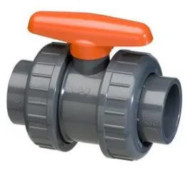 VDL PVC kogelkraan 63 mm dubbele wartel