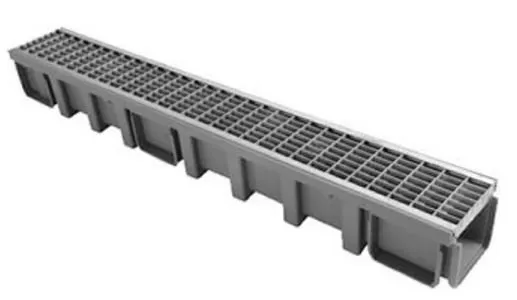 Nicoll Connecto 100 lijngoot met RVS maasrooster | 100 x 13,6 x 11,5 cm