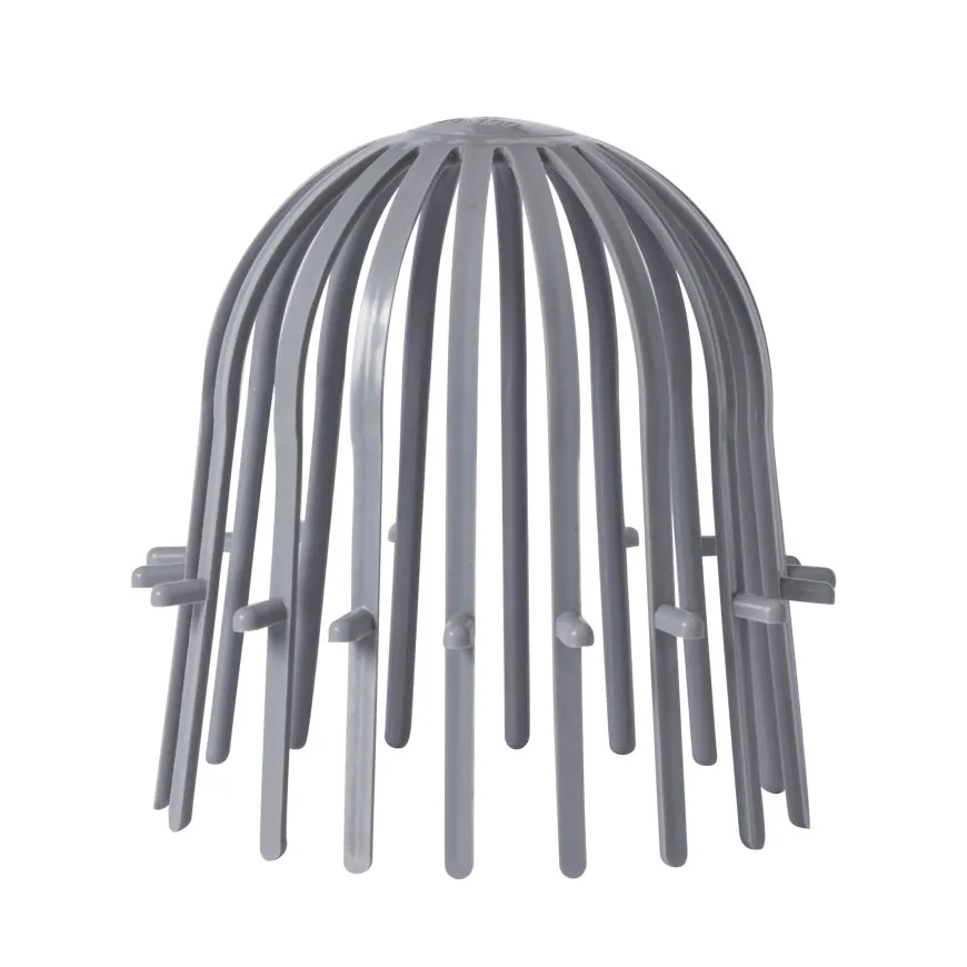 HWA bladvanger - Grijs PVC | 100 mm