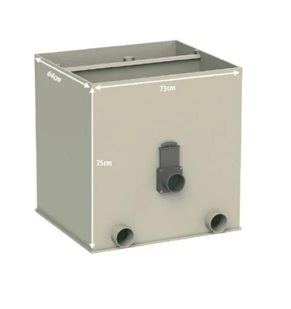 AquaForte Ultrasieve LOW (XL) met 3 ingangen