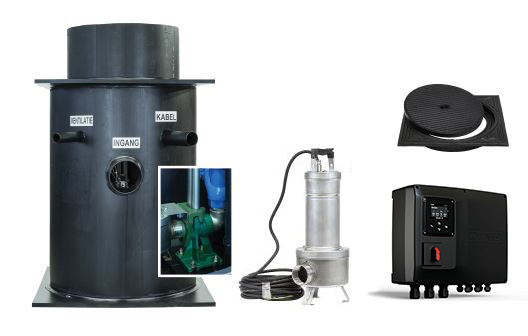 DAB Pompput PE814 compleet