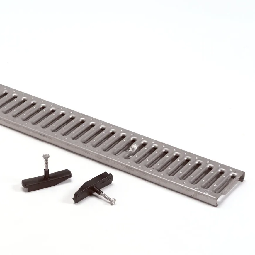 Anrin sleufrooster gegalvaniseerd type KE-100 met TwistLock Klasse C L = 100 cm