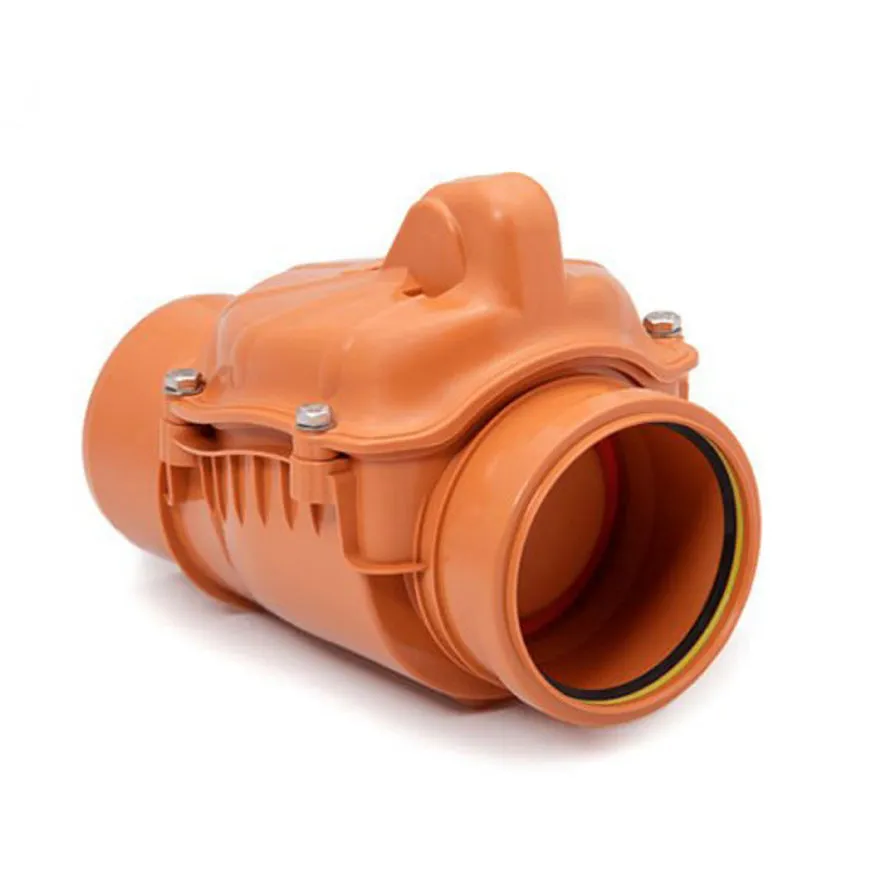 Karmat pp terugslagklep 160 mm zonder hendel met RVS klep