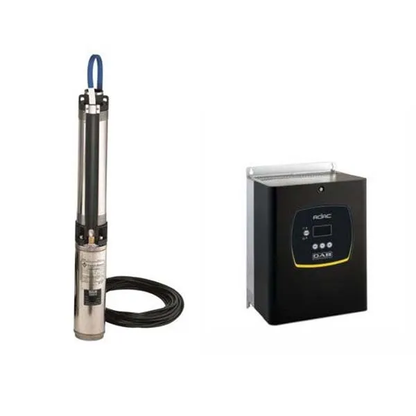 DAB S4 8/7 1.5HP KIT T400/50 4OL bronpomp set & DAB ADAC frequentieregelaar T/T 3,0 AC