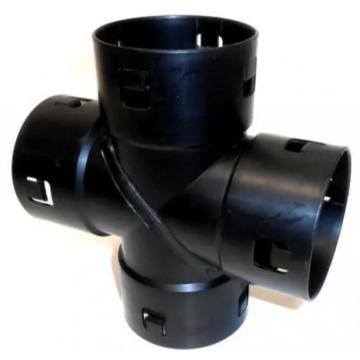 Drainage kruisstuk 80 mm