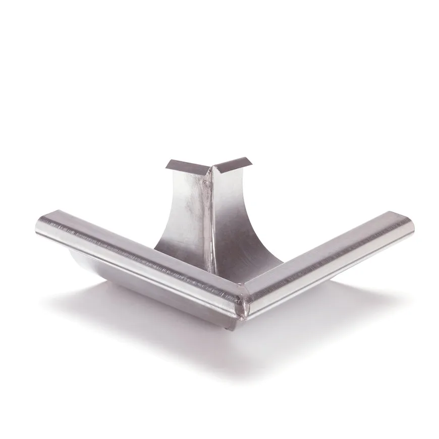 Zinken mastgoot buitenhoek 90° M30, 125 mm, NTZ