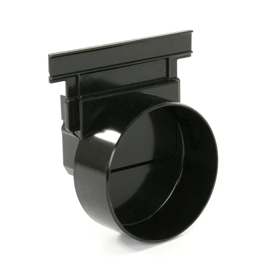 Nicoll eindkap Connecto 100 lijngoot - zijaansluiting voor PP rooster