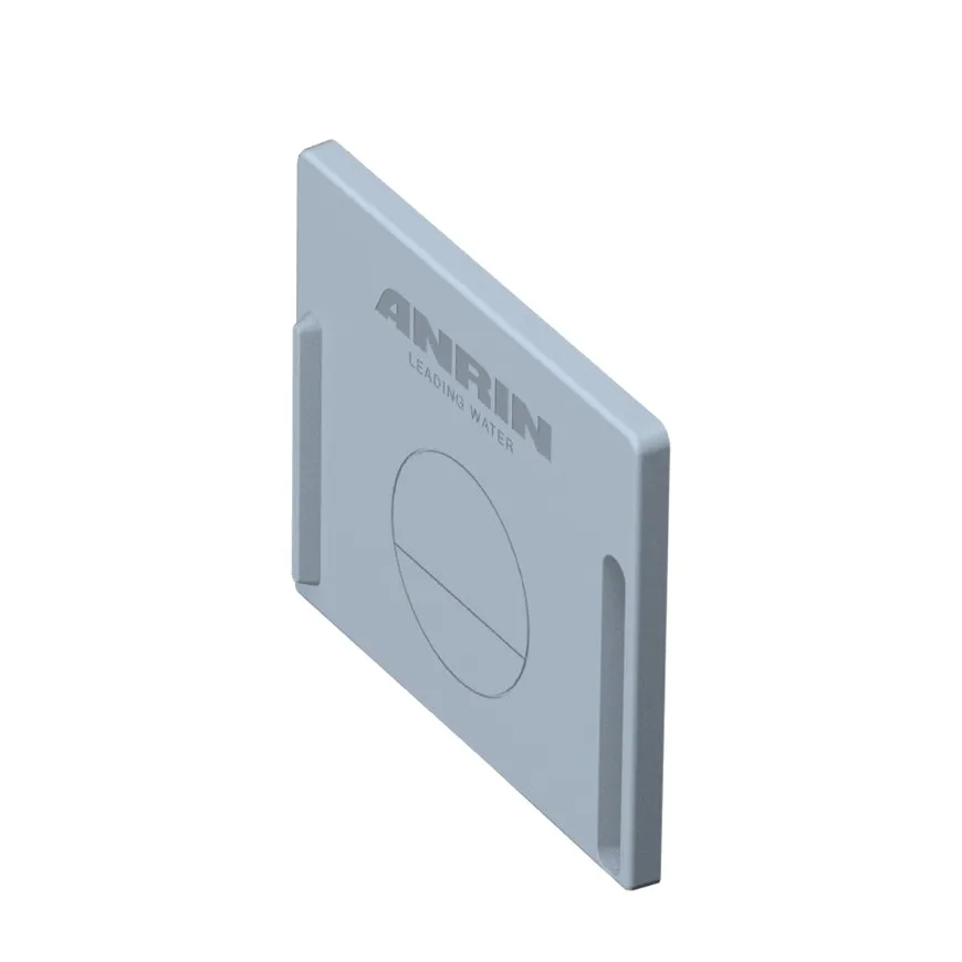 Anrin eindstuk voor Self-100 lijngoot | Grijs