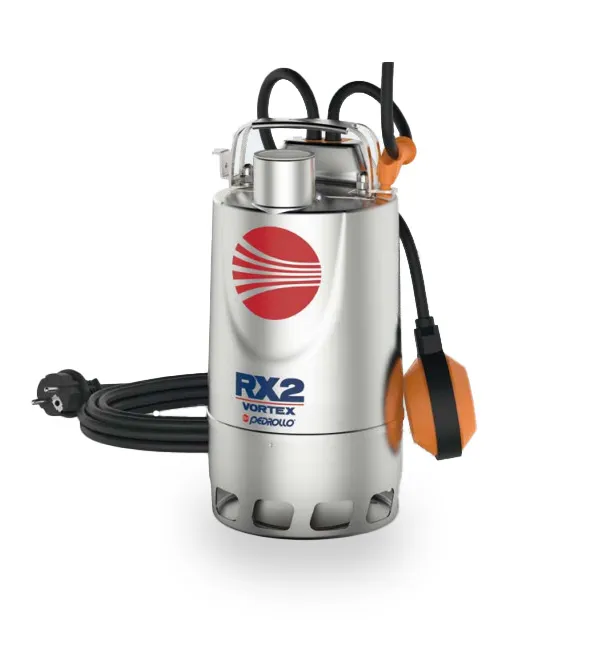 Pedrollo Rxm Vortex 2/20 RVS vuilwater dompelpomp