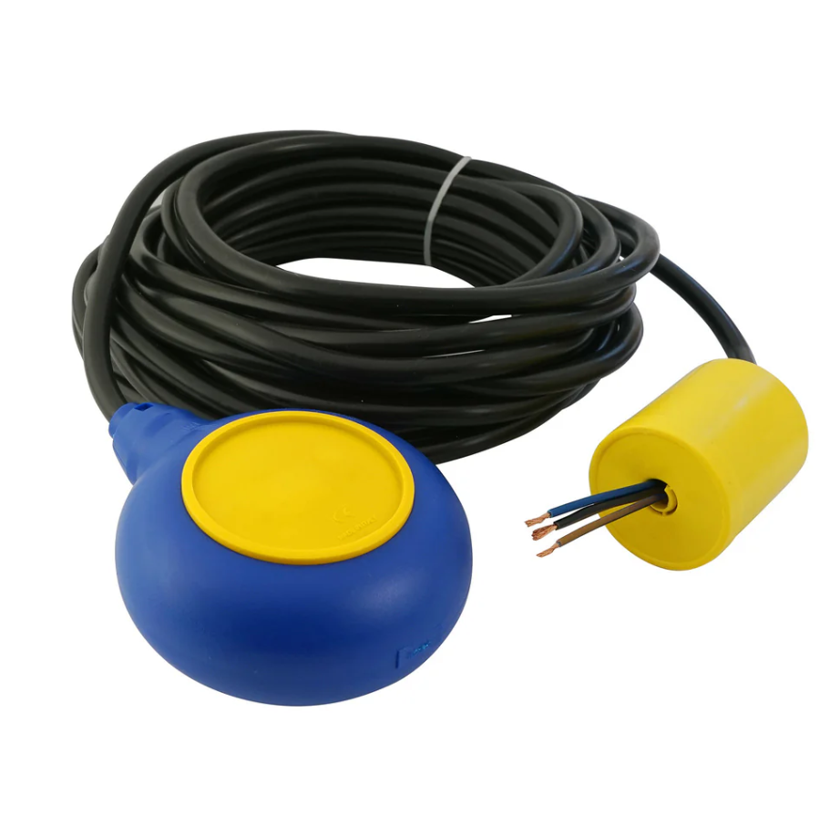 Vlotterdrijfschakelaar MAC 3 - kabellengte 5 meter | Max. 10A 230V