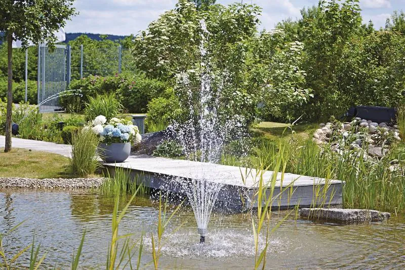 Oase Vulkaan-spuitkop 43-3 zilver