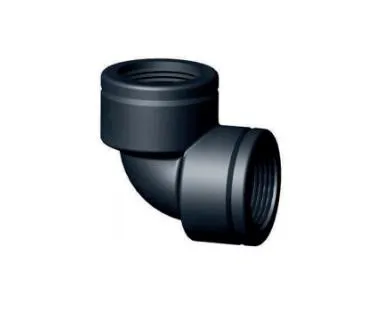 PP knie 3/4" binnendraad x binnendraad