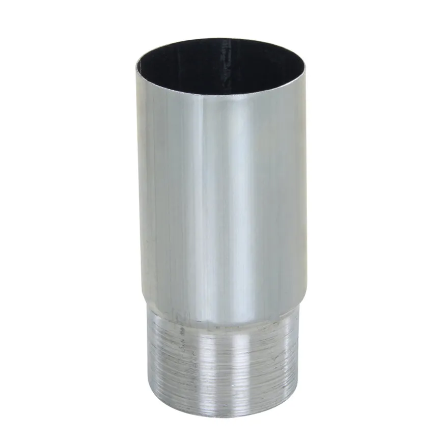 Zinken verlengde mof 80 mm (mof/verjongd spie)