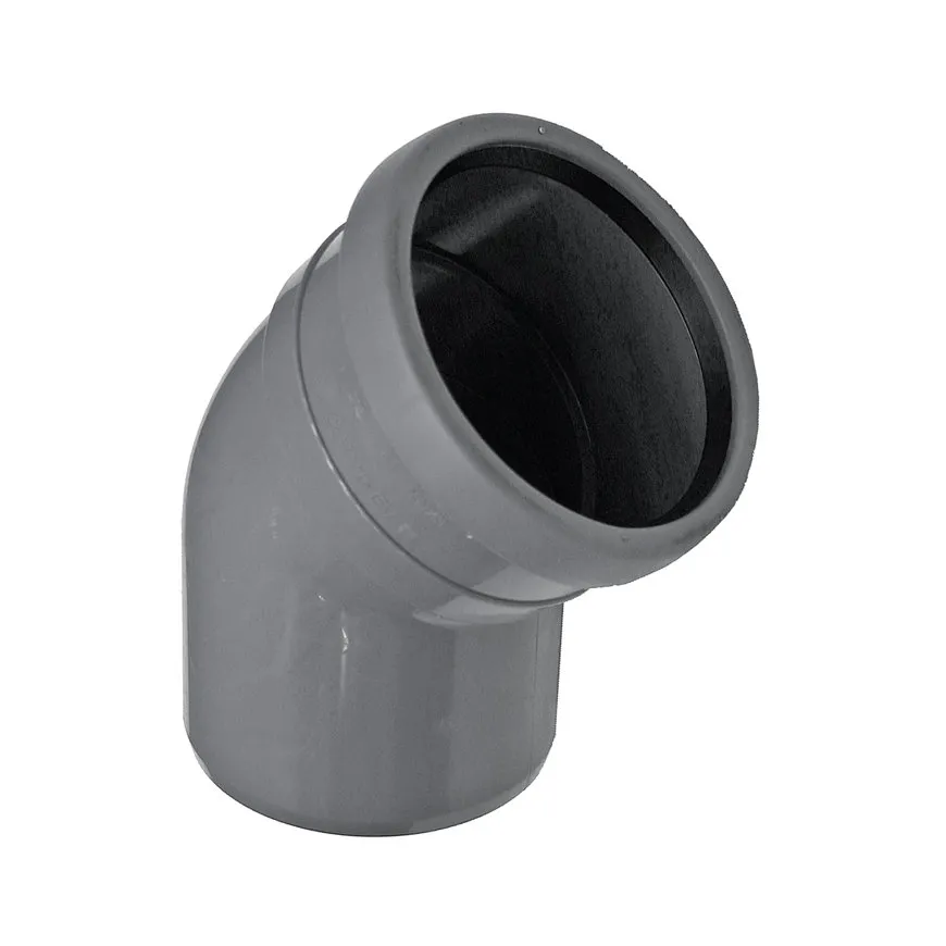 PP bocht 45 graden 50 mm (manchet/spie)
