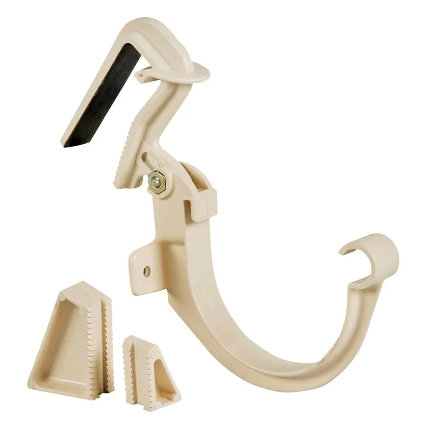 PVC mastgoot gootbeugel golfplaat 70 mm, Zand, Nicoll