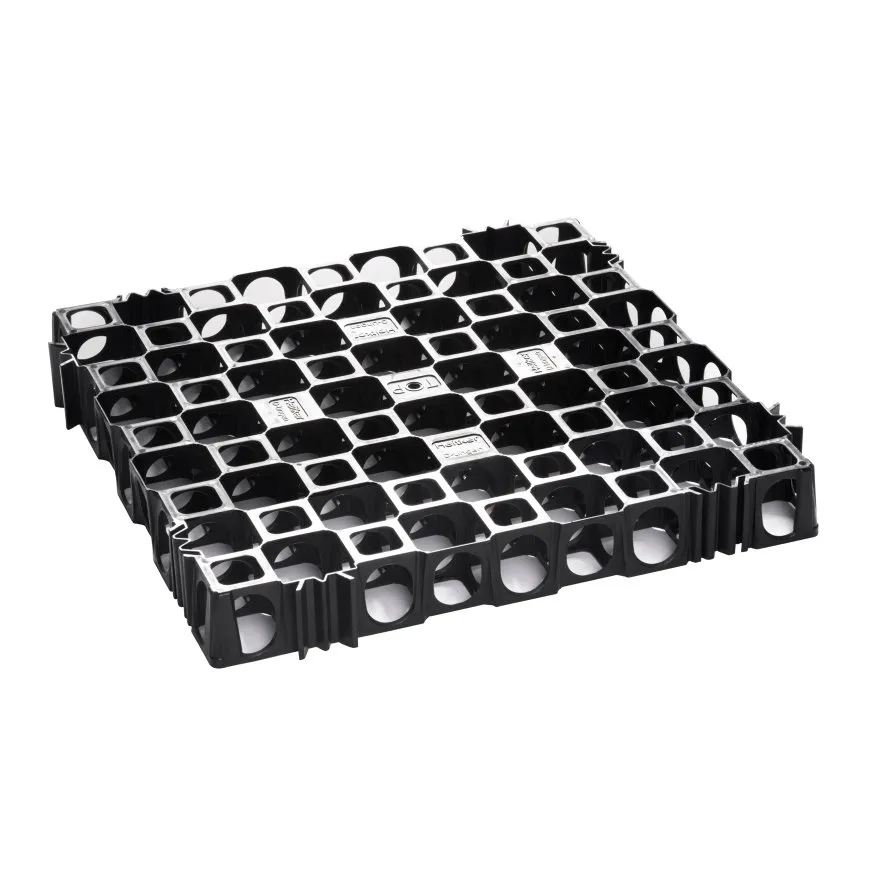 Drainageplaat, pp, h x b x l = 50 x 400 x 400 mm