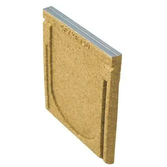 Anrin polymeerbeton eindstuk voor KE-200 lijngoot - 13 cm hoog