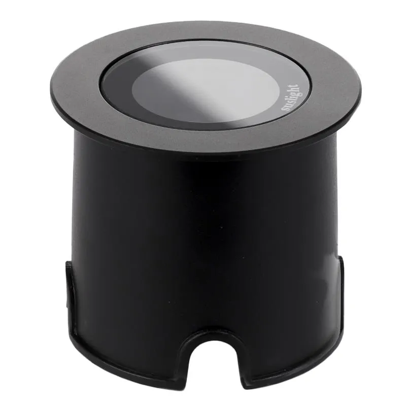 Suslight Sus Small Terra Round Black 1.0 LED grondspot 24V