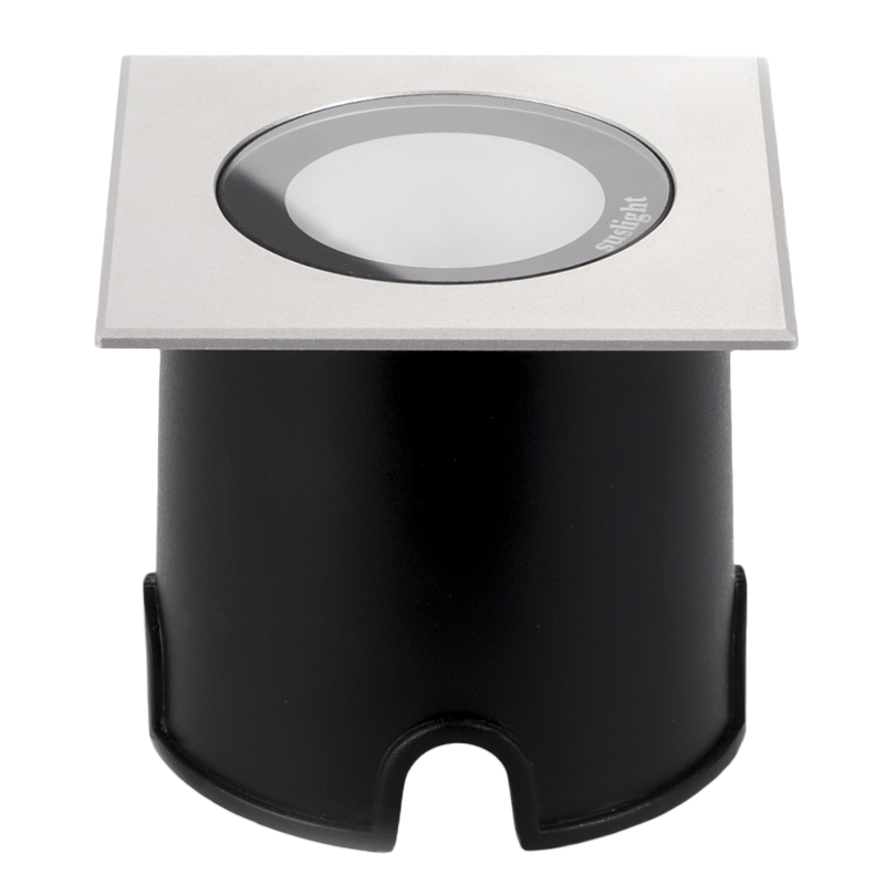 Suslight Sus Small Terra Square Alu 1.0 LED grondspot 24V
