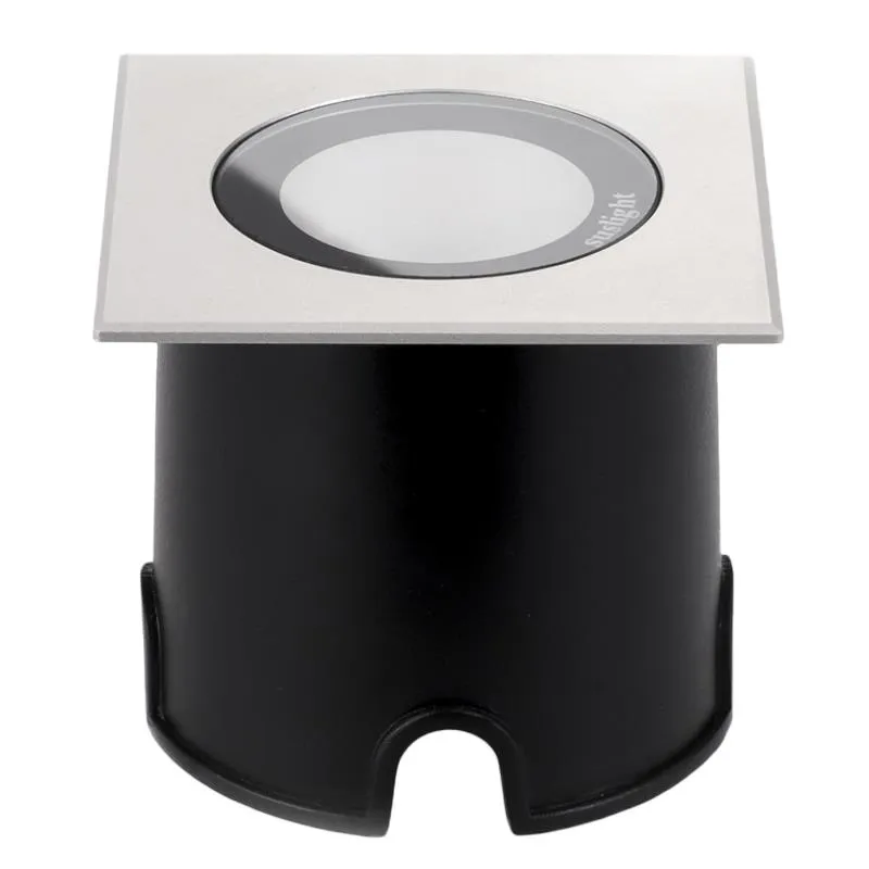 Suslight Sus Small Terra Square Alu 1.0 LED grondspot 24V