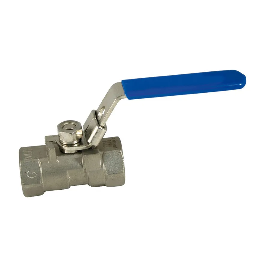 RVS kogelkraan 1'' / 2 x binnendraad