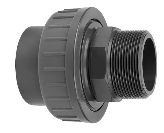 VDL PVC driedelige koppeling 63 mm x 2'' lijm- en buitendraadverbinding